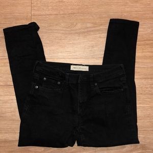 Excellent condition Gap black jeans size 27R
